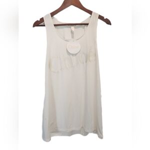 Size M Chloé Tank Top Cream
